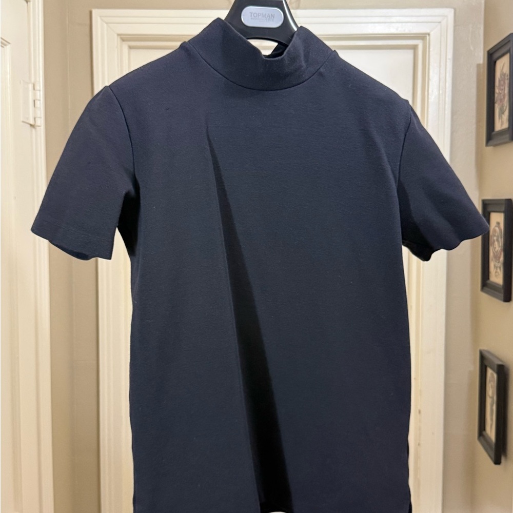 H&M Navy Short Sleeve Tee